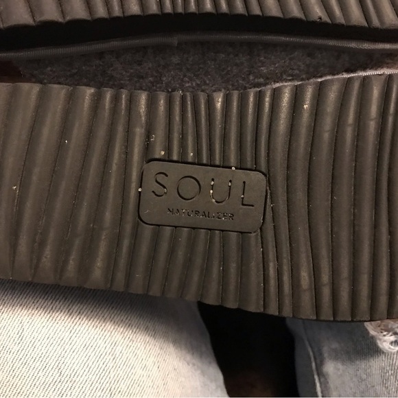 Women's Soul Naturalizer Amelia Comfort Slip-on Mule Grey Wool Size 6.5M - Picture 3 of 8